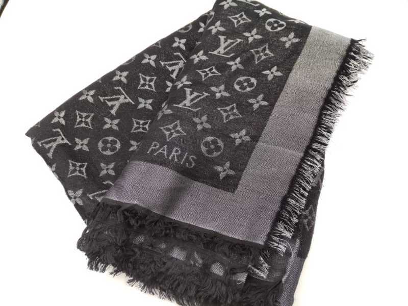 ルイヴィトン買取 ショール モノグラムシャイン M75123